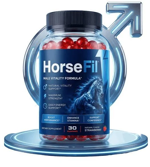 HorseFil Male Vitality Formula 30 gummies bottle